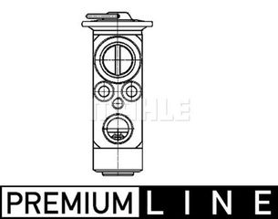 MAHLE-BEHR ΒΑΛΒΙΔΑ ΕΚΤΟΝΩΣΗΣ A/C MAHLE AVE 104 000P