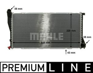 MAHLE-BEHR ΨΥΓΕΙΟ ΜΗΧΑΝΗΣ MAHLE CR 288 000P