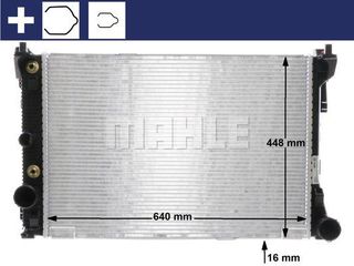 MAHLE-BEHR ΨΥΓΕΙΟ ΜΗΧΑΝΗΣ MAHLE CR 988 000S