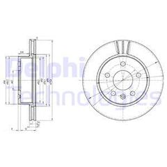 DELPHI ΔΙΣΚΟΠΛΑΚΕΣ (1τεμ.) DELPHI BG3296