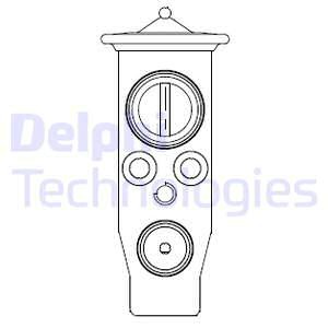 DELPHI ΒΑΛΒΙΔΑ ΕΚΤΟΝΩΣΗΣ A/C DELPHI CB1013V
