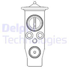 DELPHI ΒΑΛΒΙΔΑ ΕΚΤΟΝΩΣΗΣ A/C DELPHI CB1013V