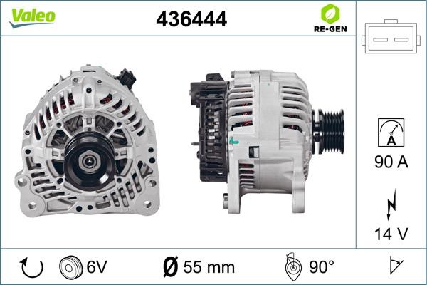 VALEO ΔΥΝΑΜΟ VAG VALEO 436444