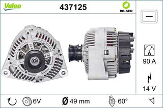 VALEO ΔΥΝΑΜΟ MERCEDES VALEO 437125