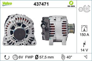 VALEO ΔΥΝΑΜΟ PSA VALEO 437471