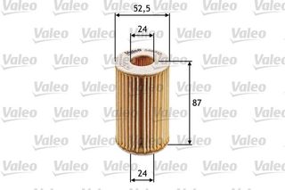 VALEO ΦΙΛΤΡΑ ΛΑΔΙΟΥ RENAULT VALEO 586512