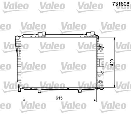 VALEO ΨΥΓΕΙΟ ΜΗΧΑΝΗΣ VALEO 731808