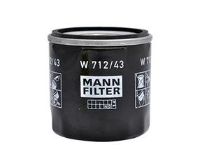 MANN ΦΙΛΤΡΑ ΛΑΔΙΟΥ (W 712/2) (27138) FORD MANN-FILTER W 712/43