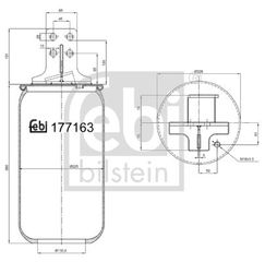 FEBI ΦΟΥΣΚΑ ΠΝΕΥΜΑΤΙΚΗΣ ΑΝΑΡΤΗΣΗΣ FEBI BILSTEIN 177163