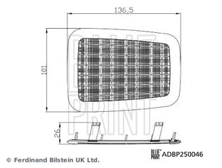 BLUEPRINT ΦΙΛΤΡΑ ΚΑΜΠΙΝΑΣ BLUE PRINT ADBP250046