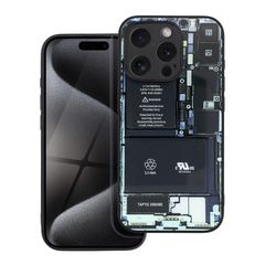 Θήκη Tech Apple iPhone 15 (6.1") Design 1 Black