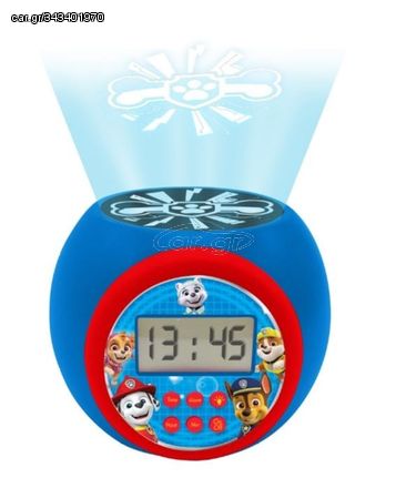 Lexibook - Paw Patrol - Projector Alarm Clock (RL977PA) / Toys