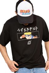 Alcott Oversize T-shirt Naruto Black Ανδρικό - TS0227UOAY14