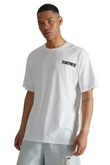 Alcott T-shirt Fortnite White Ανδρικό - TS15346UO