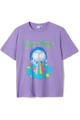 Alcott T-Shirt Rick and Morty Lilac Γυναικείο - TS0242DOAY14