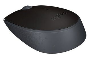 Logitech - M171 RF Wireless Optical 1000DPI Ambidextrous Black