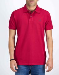 Explorer Ανδρική Βαμβακερή Μπλούζα Polo  Κόκκινο Regular Fit (2421102000) (100% Βαμβάκι)