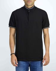 Paco Ανδρική Βαμβακερή Μπλούζα  Μαύρο Regular Fit (2431094 A) (Βαμβάκι)