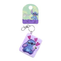 STITCH - Love - Mini Notebook Keychain-thumb-1