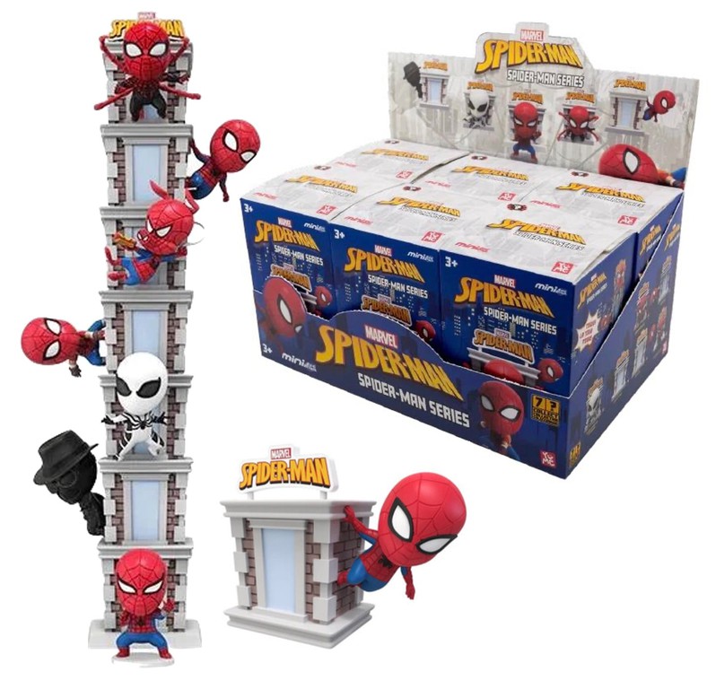 SPIDER-MAN - Tower Series - Assortiment 12 Pack 8cm