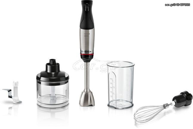 Bosch Serie 6 MSM6M622 blender 0.6 L Cooking blender 1000 W Black, Stainless steel