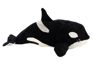 Plush Orca Mascot Cuddly 40cm Black