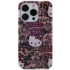 Hello Kitty IML Tags Graffiti case for iPhone 14 Pro Max - pink-thumb-2