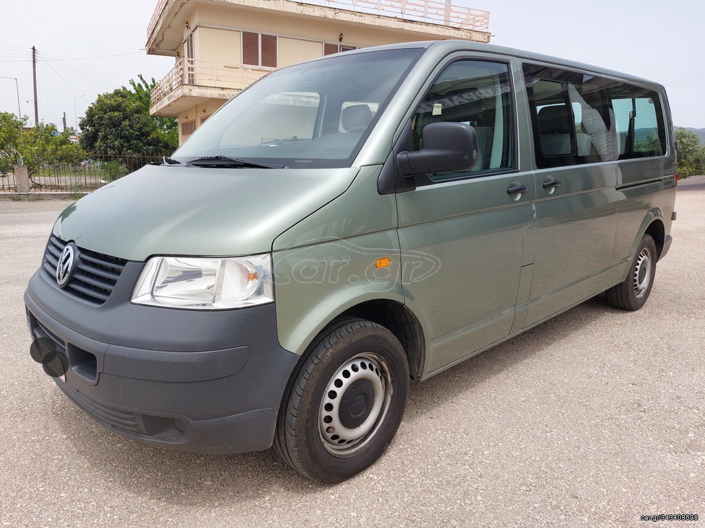 Volkswagen T5 '08 ΕΝΝΙΑΘΕΣΙΟ 50000 ΚΜ ΠΛΗΡΩΜΕΝΑ ΤΕΛΗ ΚΥΚΛ, ΤΟΥ 2025