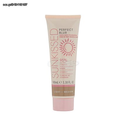 Sunkissed Perfect Blur Face & Body Foundation Light/Medium 100ml