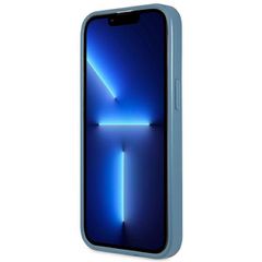 Guess 4G Triangle Logo Cardslot Case for iPhone 13 Pro / 13 - Blue-thumb-4