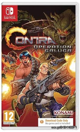 Contra: Operation Galuga (Code in Box) / Nintendo Switch