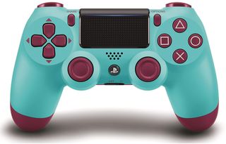 Dualshock Wireless controller PS4 - Berry Blue v2 - OEM / PlayStation 4