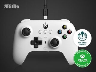 8BitDo Ultimate Wired Controller for Xbox Hall Ed/ White / Xbox Series X-thumb-4