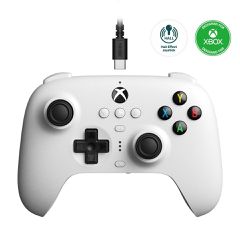 8BitDo Ultimate Wired Controller for Xbox Hall Ed/ White / Xbox Series X