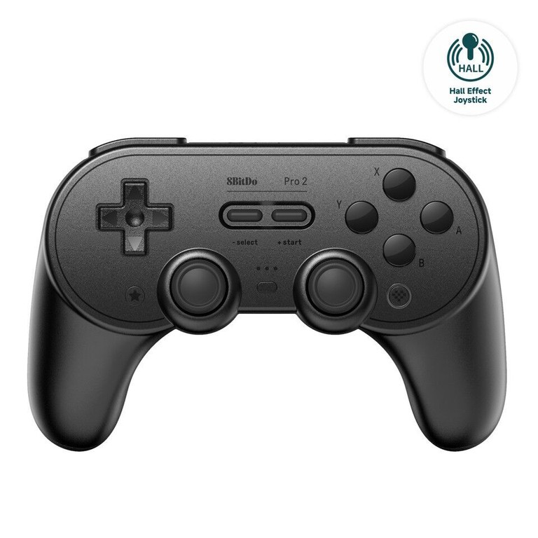 8BitDo PRO 2 Gamepad Hall Ed/Black / Nintendo Switch