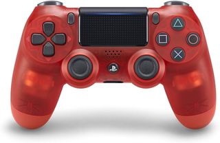 Dualshock Wireless controller PS4 - Translucent Red - OEM / PlayStation 4