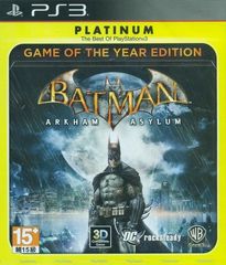 Batman: Arkham Asylum - GOTY (Platinum) (Import) / PlayStation 3