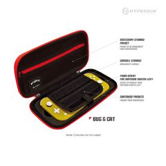 Hyperkin Official Miraculous Hard Carrying Case - Switch/Lite/Oled (Bug & Cat) / Nintendo Switch-thumb-3