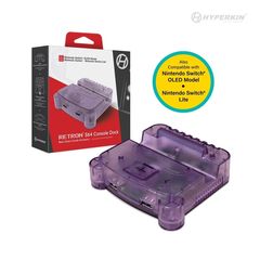 Hyperkin Retron S64 Console Dock - Switch (Purple) / Nintendo Switch