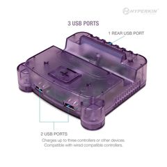 Hyperkin Retron S64 Console Dock - Switch (Purple) / Nintendo Switch-thumb-2