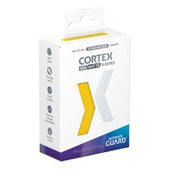 Ultimate Guard Cortex Sleeves Standard Size Matte Yellow (100)-thumb-0