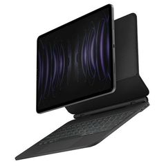 Uniq Venno Magnetic Smart Hülle mit Tastatur für iPad Pro 11" (2022/2021) | Air 10,9" (2022/2020) schwarz/ebenholzschwarz