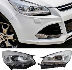ΦΑΝΑΡΙΑ ΕΜΠΡΟΣ Headlights Ford Kuga MK2 C520 DRL Χρωμίου H7/H7