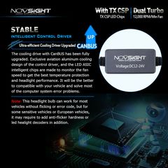 Λάμπες NovSight 6000k H7 -Led -thumb-2
