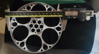 Falcon X50 Harris Engineering Custom Side Wheel 138mm-thumb-1