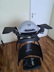 Weber Q1200 με Στάντ και κάλυμμα ψησταριάς!!!