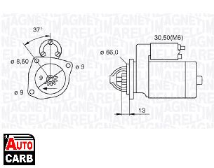 Μίζα MAGNETI MARELLI 063521074110 για ALFA ROMEO GTV 1994-2005, ALFA ROMEO SPIDER 1994-2005, FIAT BARCHETTA 1995-2005