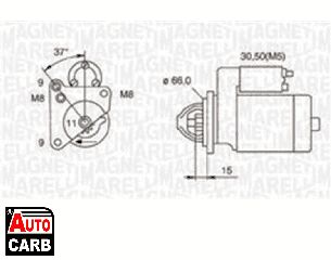 Μίζα MAGNETI MARELLI 063720014010 για CITROEN C3 2002-, CITROEN C4 2004-, CITROEN C5 2004-