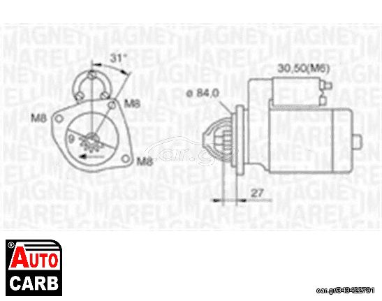 Μίζα MAGNETI MARELLI 063721203010 για UAZ PATRIOT 2004-