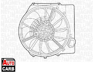 Βεντιλατέρ MAGNETI MARELLI 069422437010 για AUDI CABRIOLET 1991-2000, AUSTIN PRINCESS 1978-1982, BMW 1500-2000 1962-1972